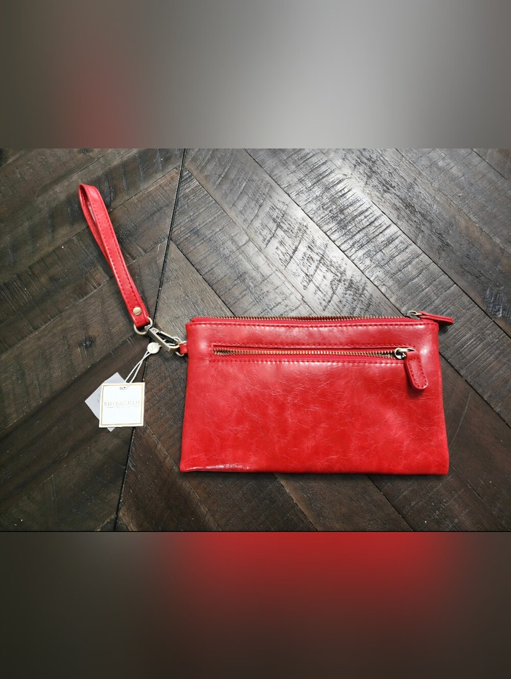 Shiraleah Red  Wristlet Clutch - NWT